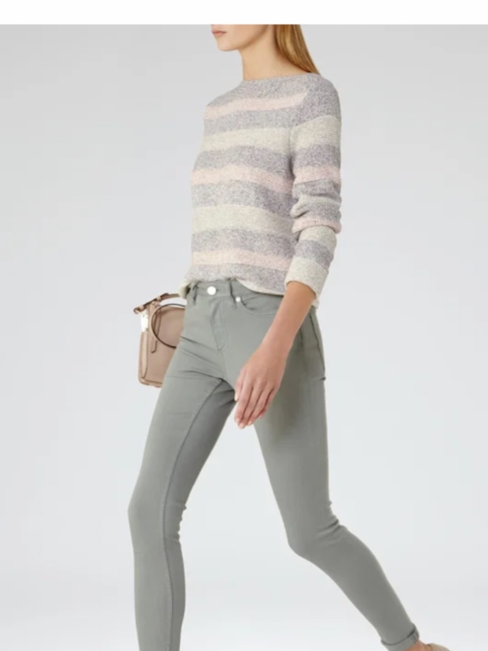 REISS Tasmin Knit Sweater in Szie S